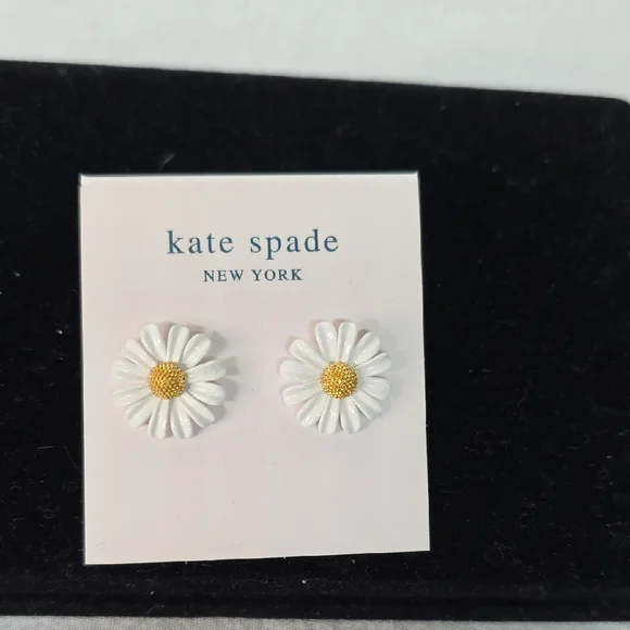 Kate Spade Daisy Stud Earrings - Picture 2 of 5